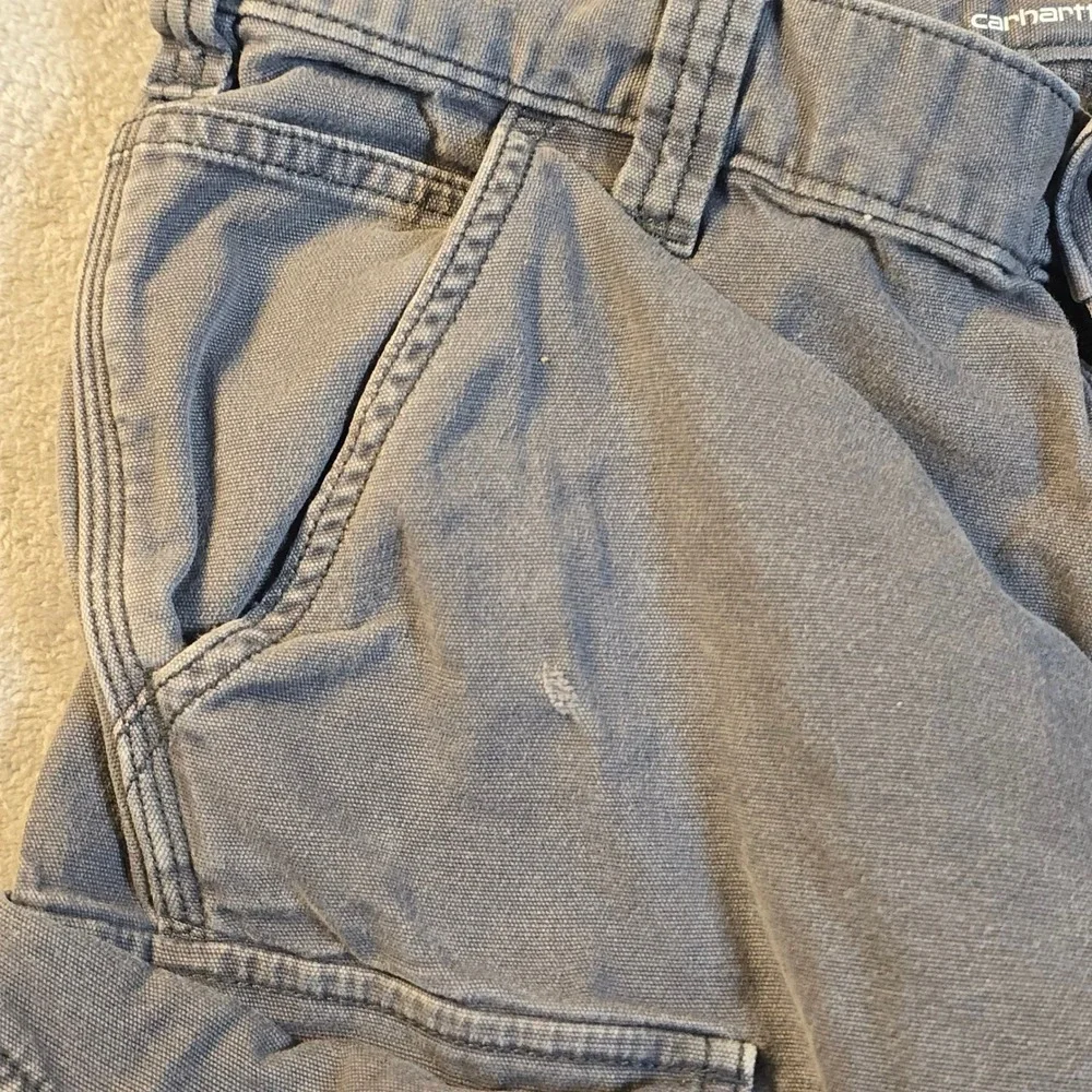 Carhartt Cargo Shorts Mens 31 Grey Relaxed Fit Rugged Workwear Gorpcore Outdoor